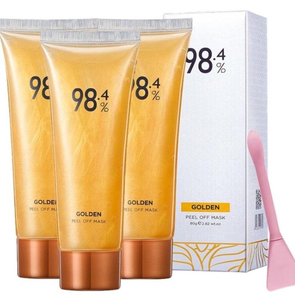 98.4% Gold Peel Off Face Mask – Anti-Aging